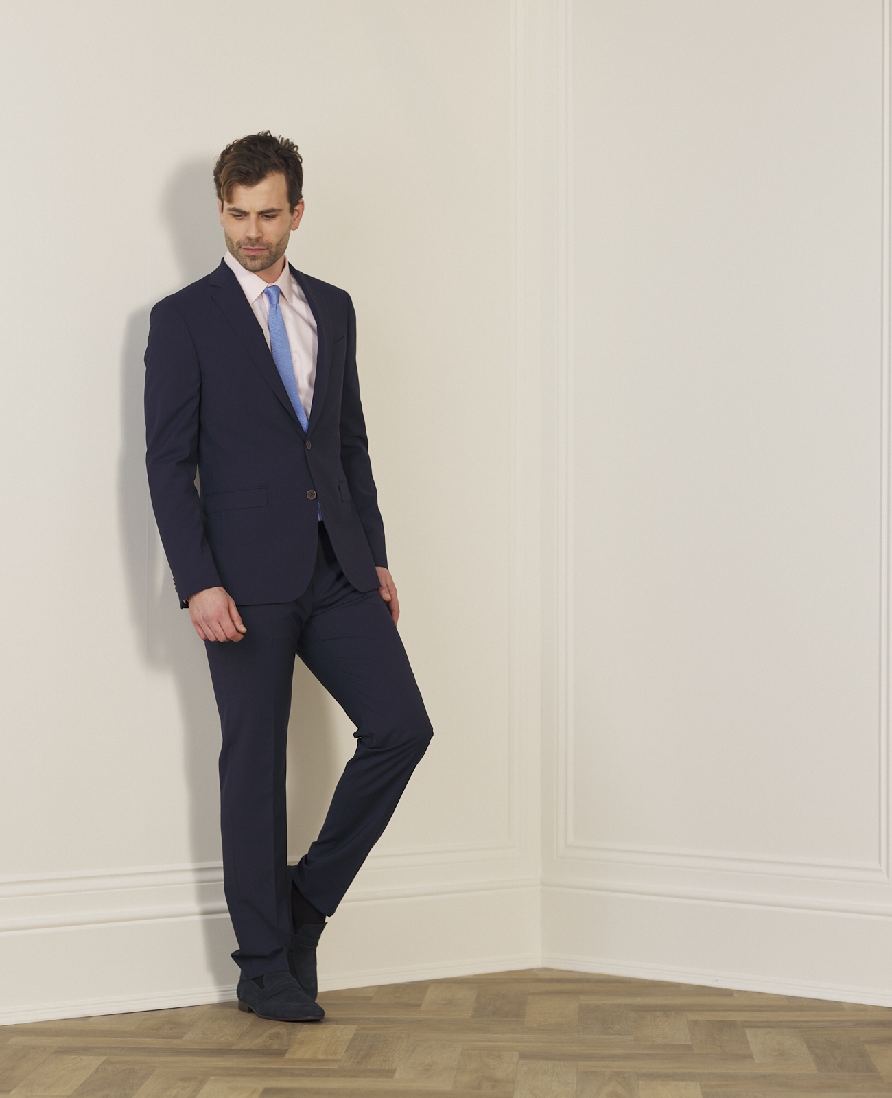 Finn Tailored M&m Plain Front Trouser