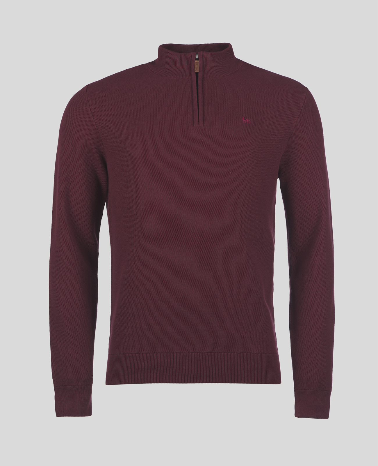 Carn 1/4 Zip Structure Knitwear