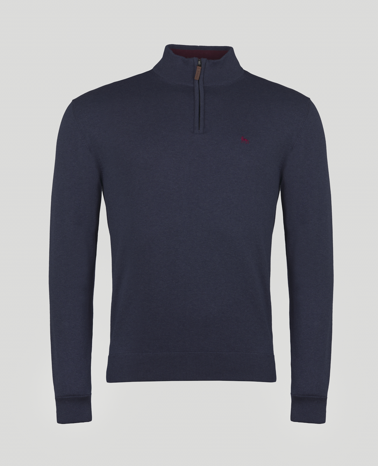 Carn 1/4 Zip Structure Knitwear-1