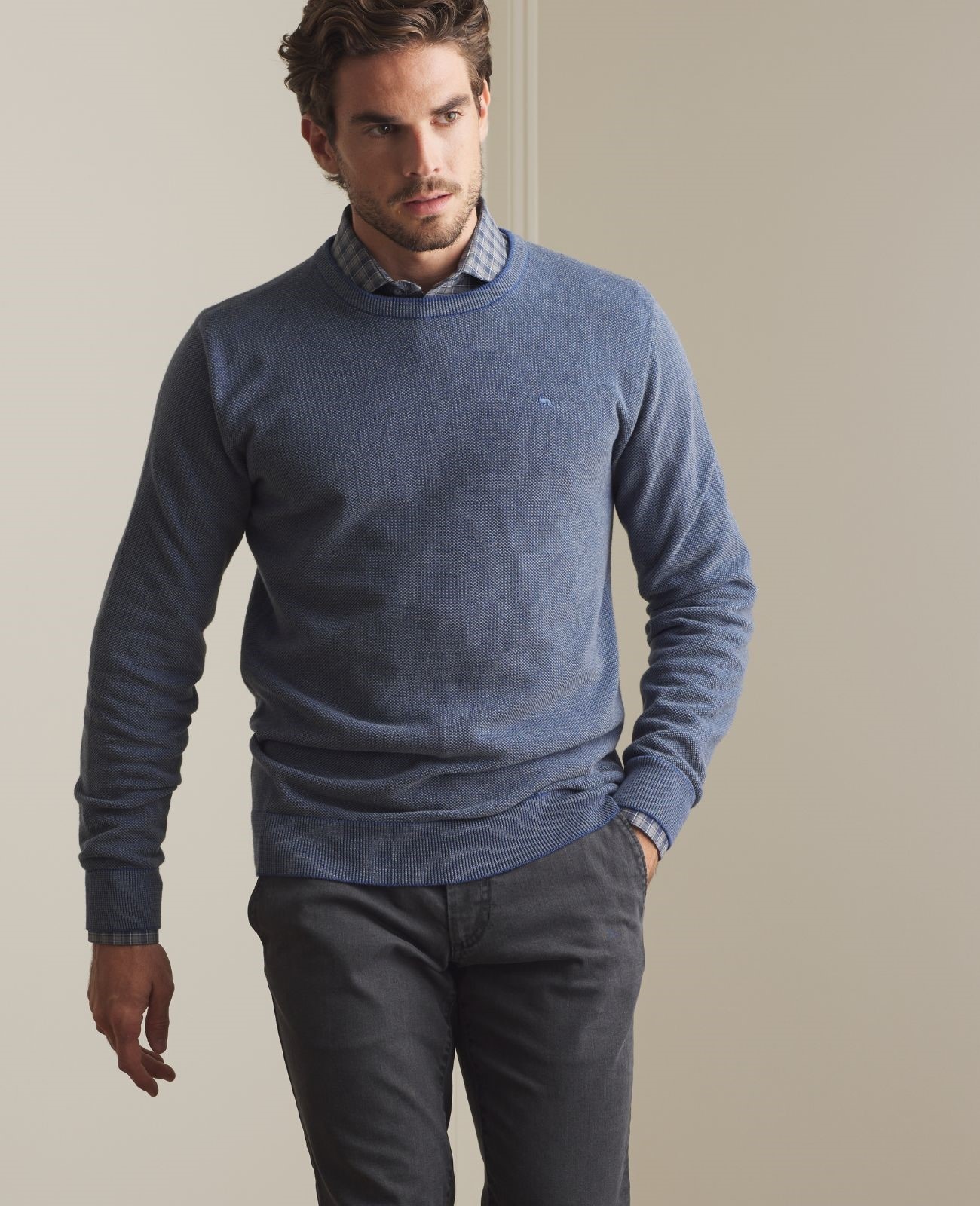 Charlie Micro Crew Knitwear