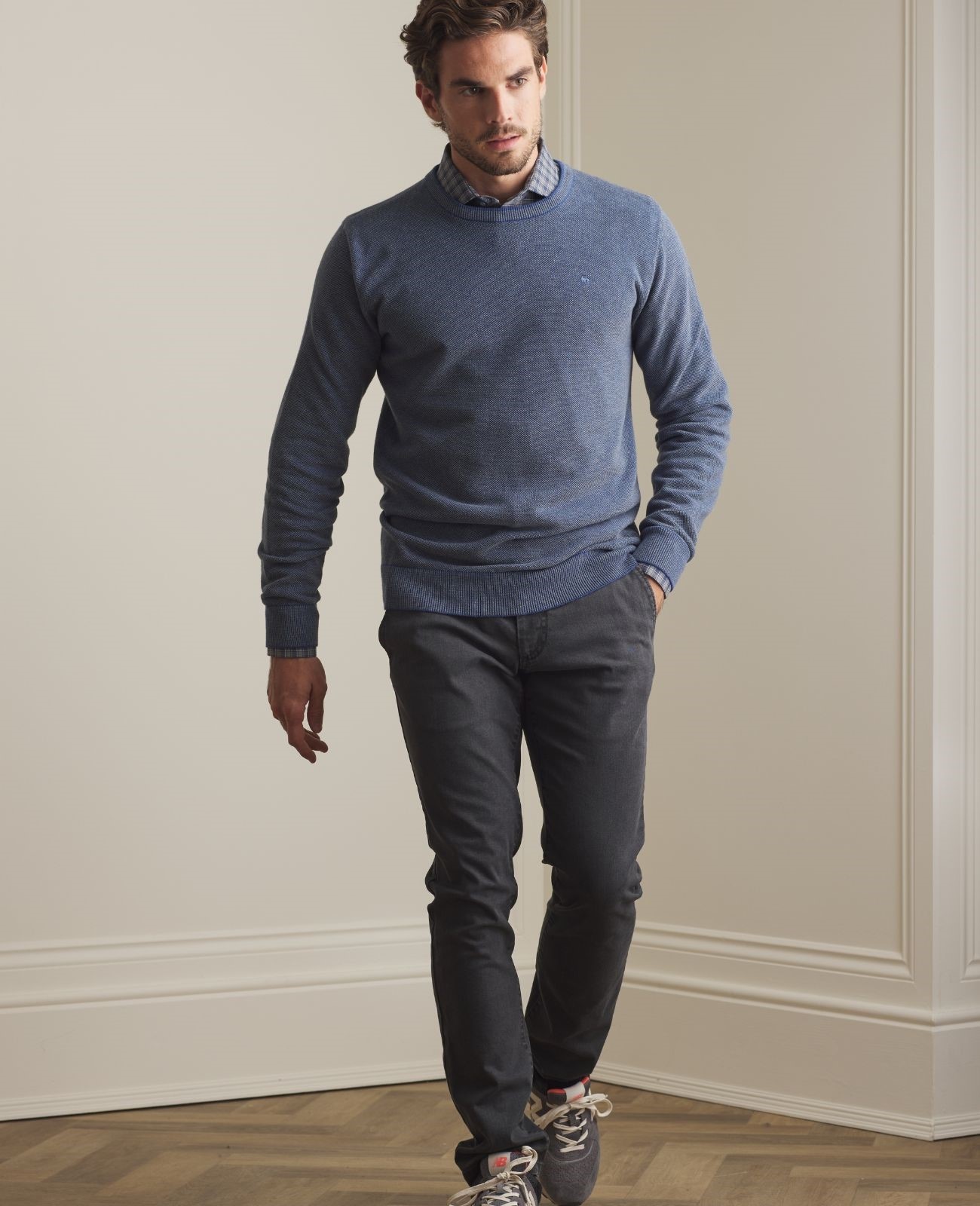 Charlie Micro Crew Knitwear-3