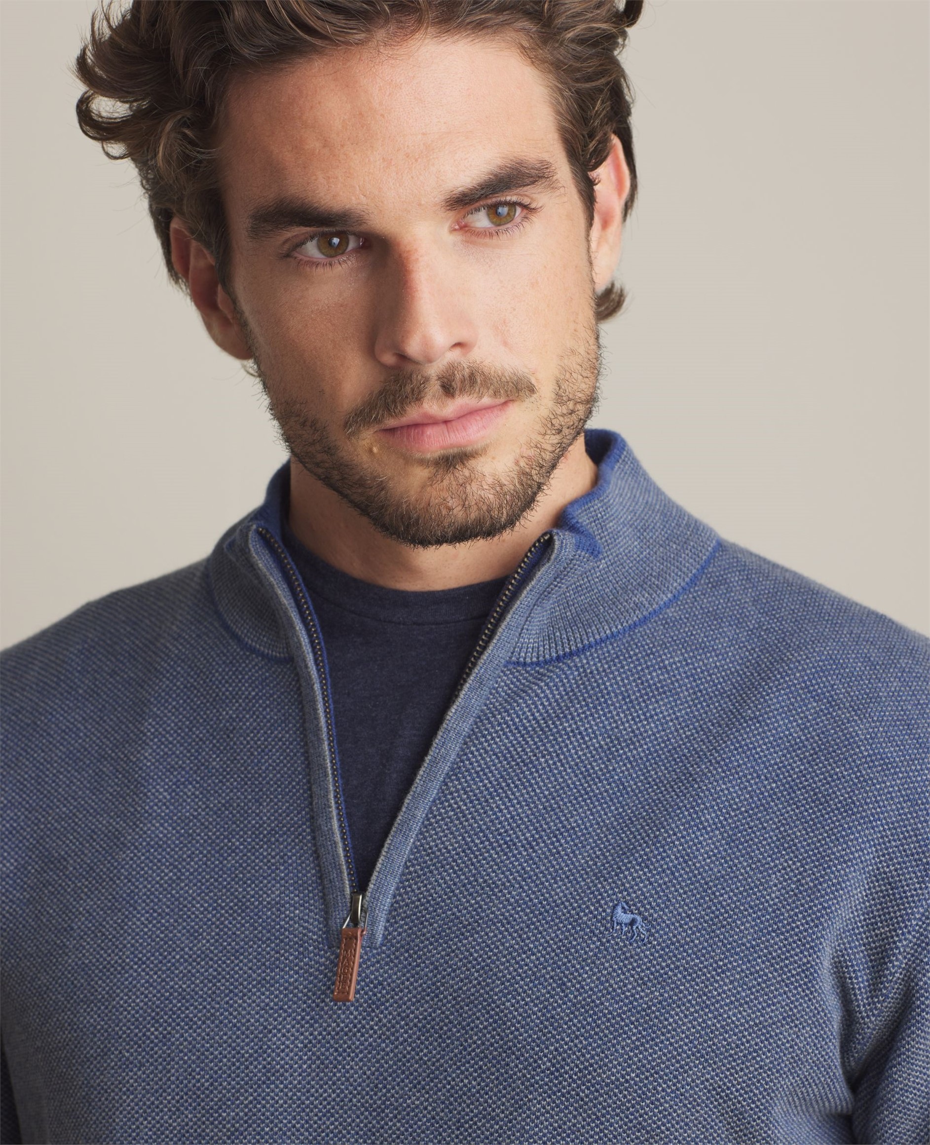 Charlie Micro 1/4 Zip Knitwear-2
