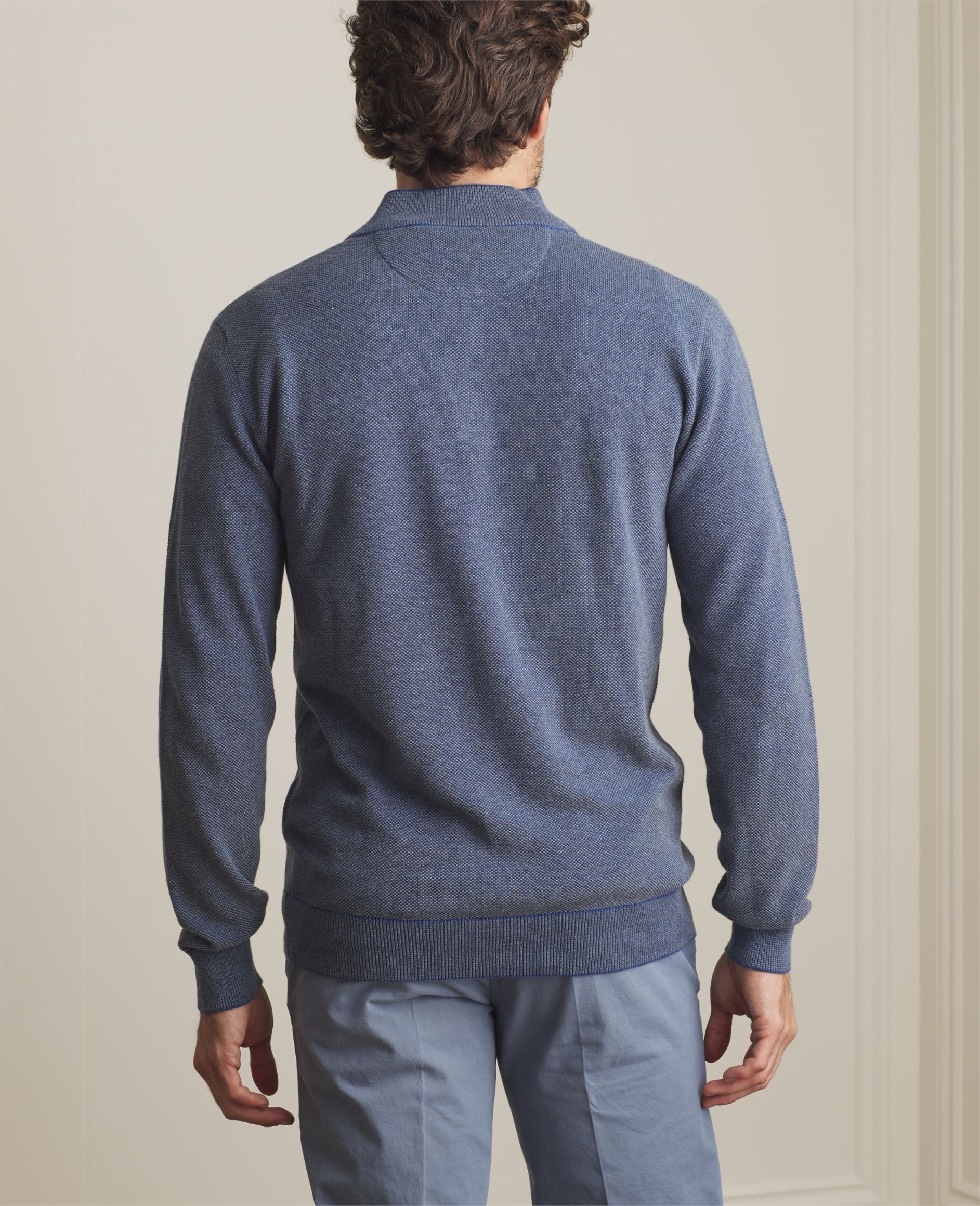 Charlie Micro 1/4 Zip Knitwear-3