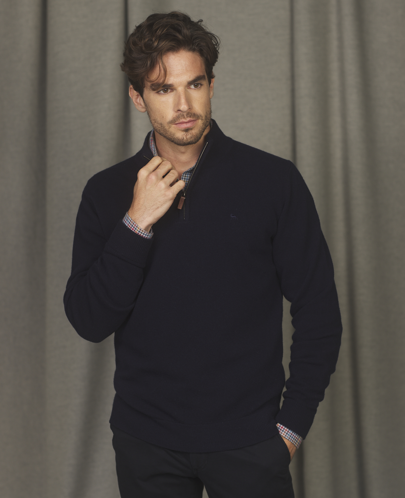 Lunnaigh 1/4 Zip Knitwear