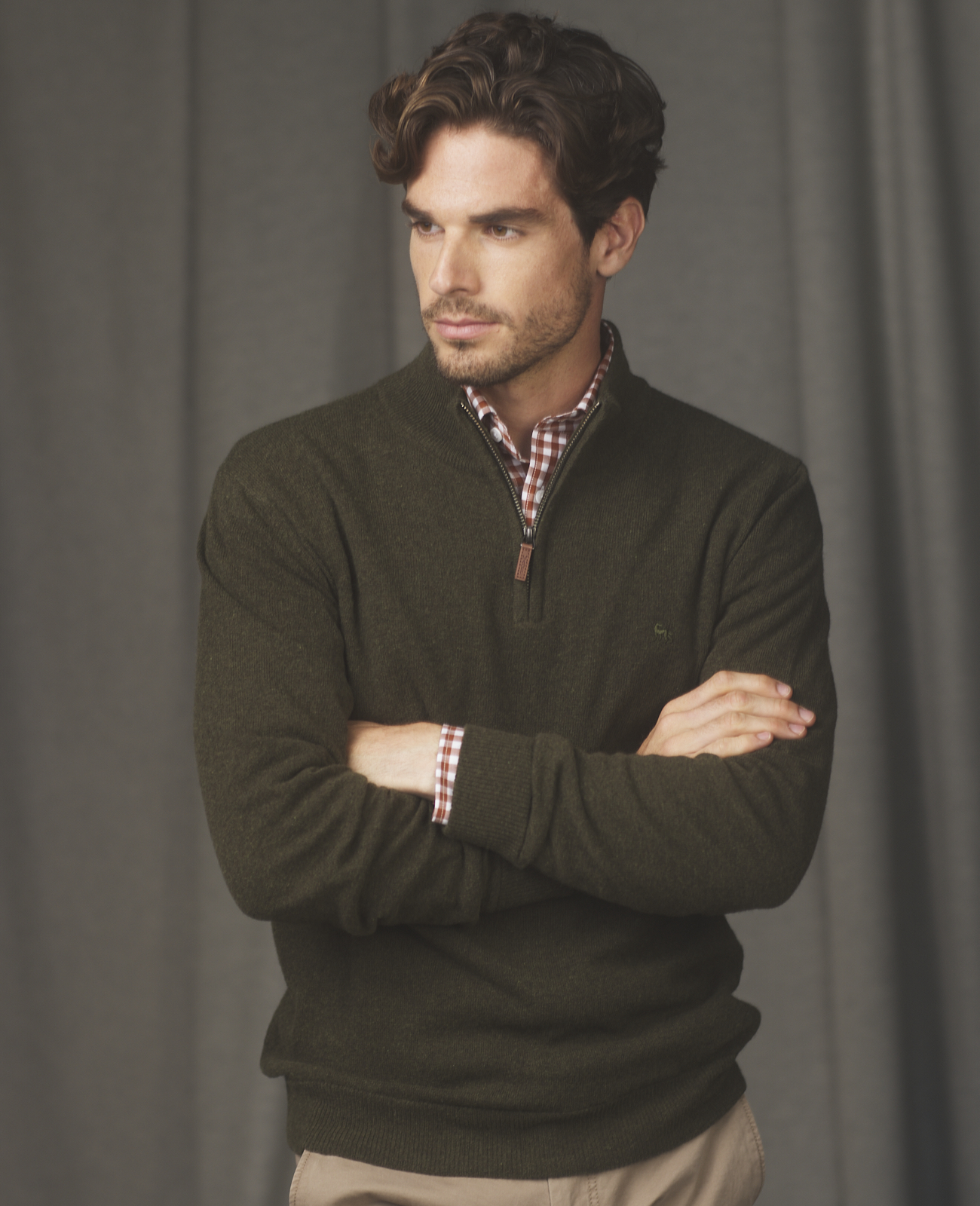 Lunnaigh 1/4 Zip Knitwear