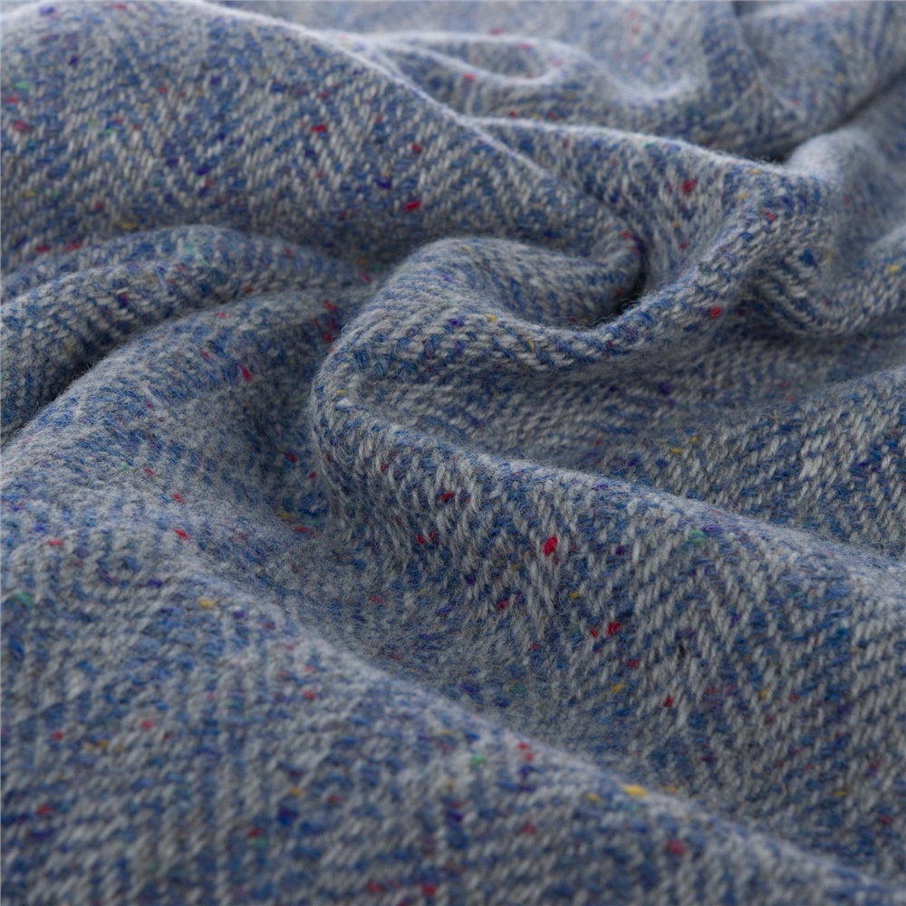 Wigwam Throw 150x142cm Grey/Blue-1