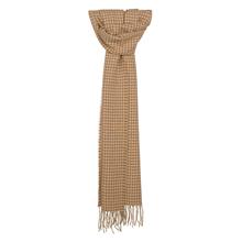Houndstooth Scarf 180x30cm Crm/Yell