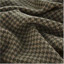 Houndstooth Scarf 180x30cm Oat/Olive-2