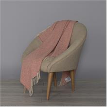 Herringbone Cream / Light Pink