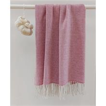 Diamond Herringbone Cream/ Pink Mauve