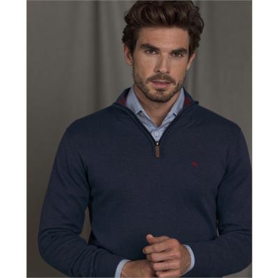 Carn 1/4 Zip Structure Knitwear