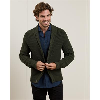 Inver Rib Cardigan Knitwear