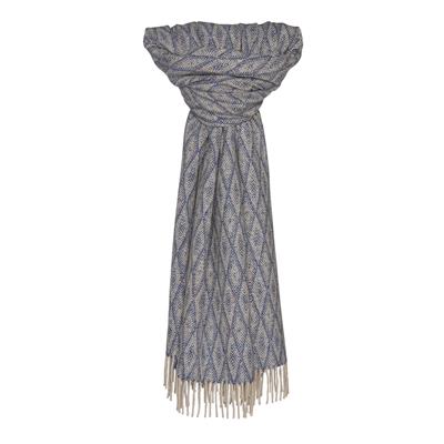 Wigwam Pashmina Oat/Blue