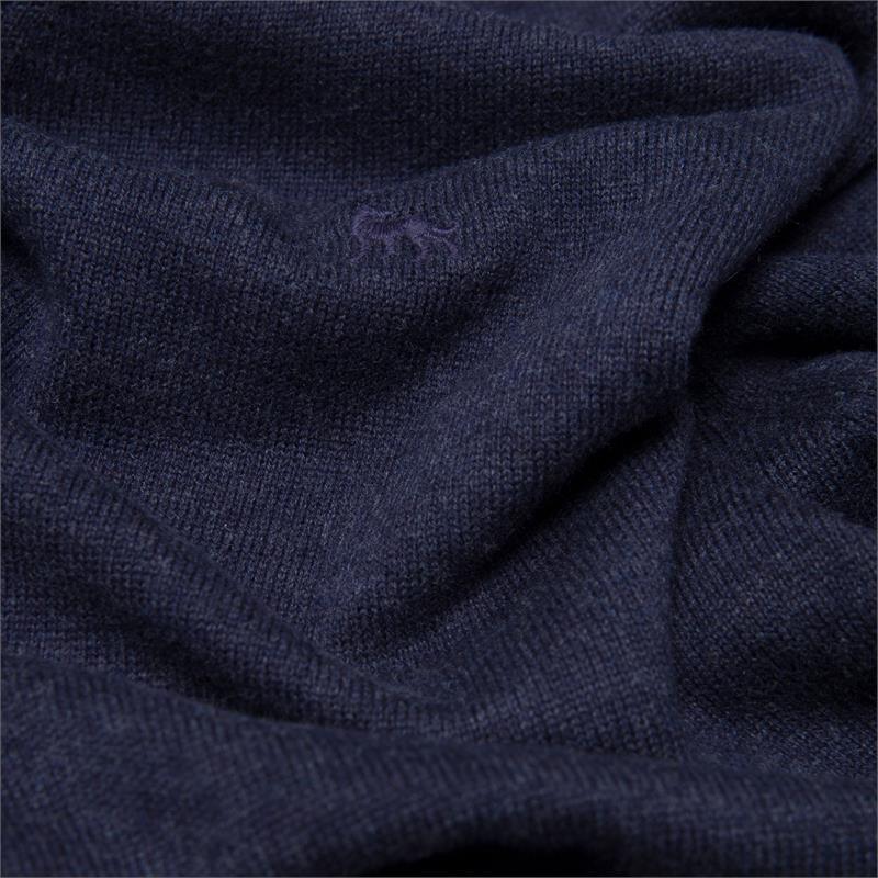 Carn Cotton Stock V Neck Knit-1