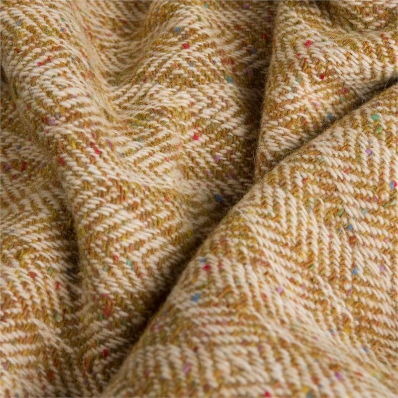 Wigwam Throw 150x142cm Oat/Yellow-1