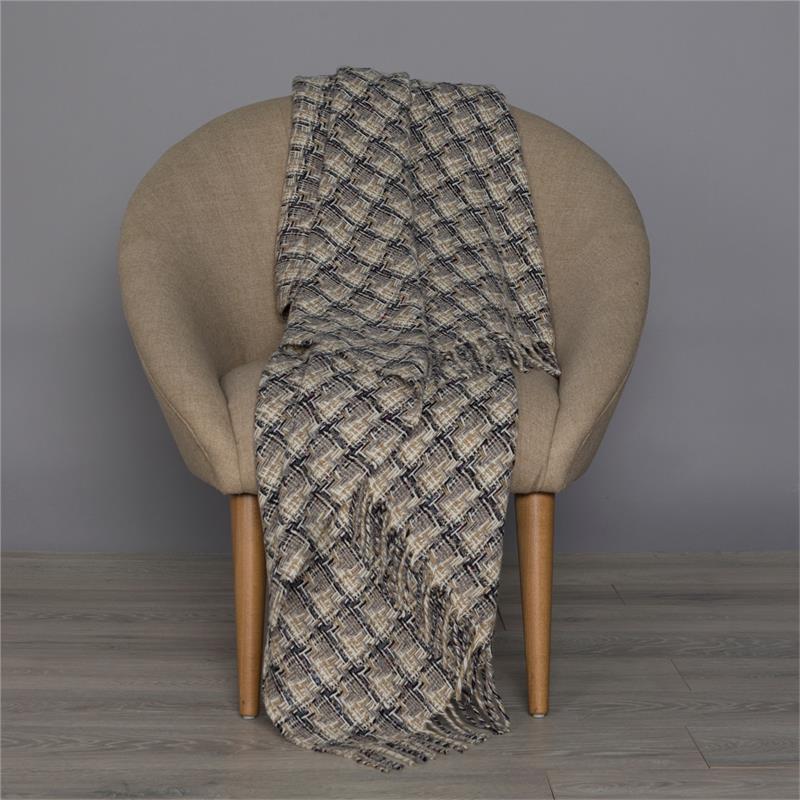 St Brigids Cross Camel/ Grey-2